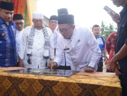 Bupati Tanah Datar Resmikan Jalan Lingkar Jorong Kubang Landai