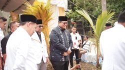 Wabup Fadly Letakkan Batu Pertama Kantor Baru PKS Tanah Datar