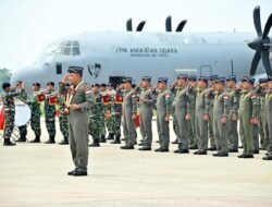 Satgas Garuda Merah Putih-II TNI AU Pulang Usai Salurkan 91,4 Ton Bantuan Kemanusiaan ke Gaza