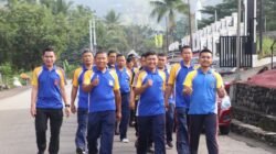 Polres Tanah Datar Gelar Jalan Sehat, Perkuat Kebugaran dan Kekompakan Personel