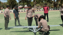 Drone Canggih Diterbangkan, Aktivitas PETI di Sungai Kuantan Terpantau