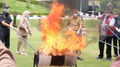 Polda Sumbar Ungkap 62 Kasus Narkoba Sepanjang September 2025, Gelar Pemusnahan Barang Bukti Transparan