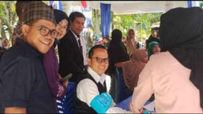 Hut ke 14, Nasdem Tanah Datar Gelar Donor Darah