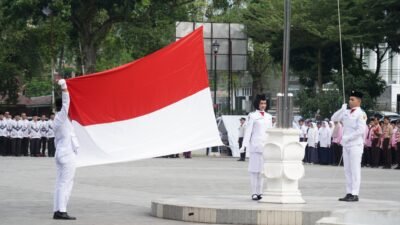 Peringati Hari Otoda XXIX, Hardiknas Dan Hari Kartini, Pemda Tanah Datar Gelar Upacara