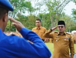 Gelar Pagi Apel Gabungan, Bupati Eka Putra Tegaskan THR Cair Hari Ini