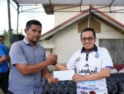 Buka Turnamen Bola Voli Voltama Cup, Busti Apresiasi Panitia Pelaksana