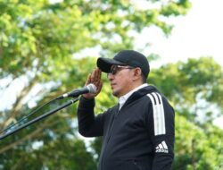 Apel Gabungan Peringatan Hari Lingkungan Hidup, Bupati Eka Putra Sampaikan Sambutan Menteri LH