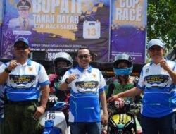 Dibuka Bupati Eka Putra, Ratusan Pembalap Ikuti Bupati Tanah Datar Cup Race Series II