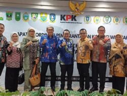 Rakor Bersama KPK RI, Bupati dan Ketua DPRD Sampaikan Pandangan Terhadap Korupsi di Daerah