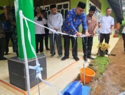 Serah Terima dan Peresmian Pamsimas, Wabup Ahmad Fadly Ucapkan Terima Kasih