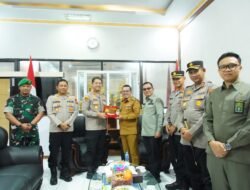 Diskusi Penanganan Masalah Hukum, Bupati dan Rombongan Sambangi Polrestabes Makassar