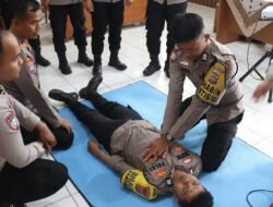 Polres Tanah Datar Gelar Pelatihan PPGD untuk Bhabinkamtibmas, Wujud Siaga Hadapi Keadaan Darurat