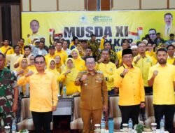 Bupati Eka Putra Ajak Partai Golkar Bersinergi dalam Membangun Tanah Datar