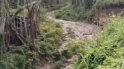 Peningkatan Debit Air Sungai dari Gunung Marapi Setelah Hujan Lebat, Pemda Ingatkan Warga Tetap Waspada