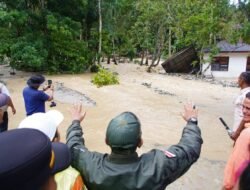 Banjir Hidrometeorologi Terjang Batipuh Selatan, 20 KK Terisolir di Jorong Baiang