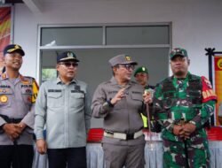 Bupati Tanah Datar Tinjau Posko Pelayanan Nataru di Empat Titik Strategis