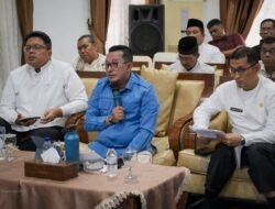 Kondisi Daerah Pasca Bencana Di Paparkan Bupati Eka Putra Kepada Mendagri RI