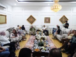 Marsekal Muda TNI Novla Mirsyah Bertemu&nbsp; Bupati Eka Putra, Di Indo Jolito