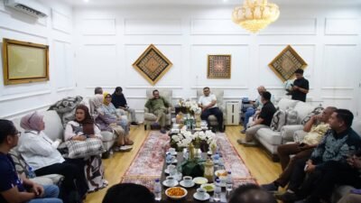 Marsekal Muda TNI Novla Mirsyah Bertemu&nbsp; Bupati Eka Putra, Di Indo Jolito