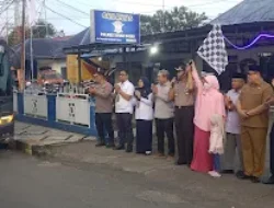 Polres Tanah Datar Sediakan Bus Sekolah Gratis