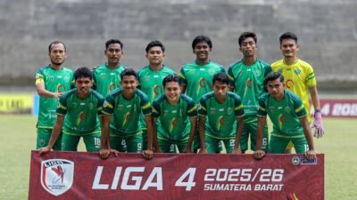PSPP Padang Panjang Pesta Gol, Hajar Kompak FC 6-1 di Liga 4 Sumbar