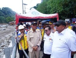Menteri PU Tinjau Progres Jalan Arteri Lembah Anai, Ditargetkan Rampung Juli 2026