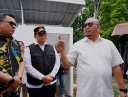 Andre Rosiade Tinjau Pembangunan Huntara Di Guguak Malalo, Batipuh Selatan