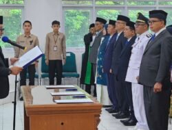 31 Pejabat Dilantik, Termasuk Pergeseran 3 Pimpinan Tinggi Pratama
