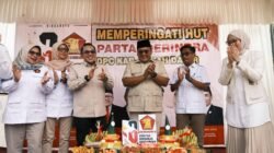 HUT Ke 18, DPC Gerindra Tanah Datar Gelar Trauma Healing Bagi Korban Bencana