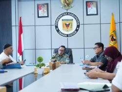 Rakor Bersama Satgas RR, Bupati Sampaikan Pembangunan Huntara Selesai 100 Persen