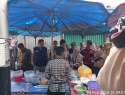 Jamin Keamanan Pangan, Pemkab Tanah Datar Perkuat Pengawasan Bahan Makanan di Pasar Pabukoan