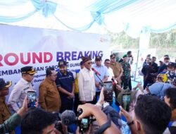 Ground Breaking Dilaksanakan, Sabo Dam Resmi Mulai Dibangun di Wilayah Tanah Datar