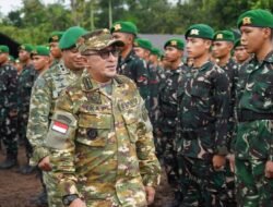 542 Prajurit Yonif TP 951/Pandeka Marapi Ditempatkan Di Simawang