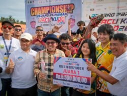Pacu Kuda Padang Pariaman 2026, Queen Mentari Milik Bupati Eka Putra Juara I Race 12