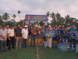 Bupati Eka Putra Tutup Jordus Cup XXII, MMP FC Singkarak Juara