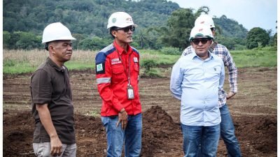 Bupati Eka Putra Pantau Pembangunan Hunian Tetap di Rambatan