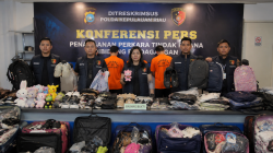 Ditreskrimsus Polda Kepri Tindak Impor Ilegal Barang Bekas dari Singapura
