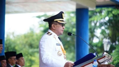 Peringati Hari Otda XXX dan Hardiknas 2026, Pemda Tanah Datar Gelar Upacara