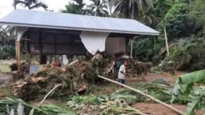 Curah Hujan Tinggi, Sejumlah Nagari di Tanah Datar Dilanda Banjir dan Longsor