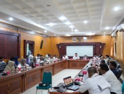 Rakor Perdana Kwarcab Pramuka 0304 Tanah Datar Pasca Dilantik