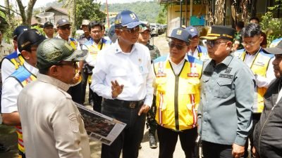 Menteri PU RI Kunjungi Lokasi Bencana di Taluk dan Sekolah Rakyat di Nagari Tanjung Alam