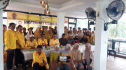 Anton Yondra Buka Muscam Golkar Sungayang, Sandi Febri Terpilih Aklamasi