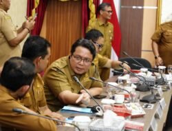 Ikuti Rakor dengan Provinsi Sumbar, Wabup Tegaskan Terus Berupaya Manfaatkan Program dari Pemerintah Pusat