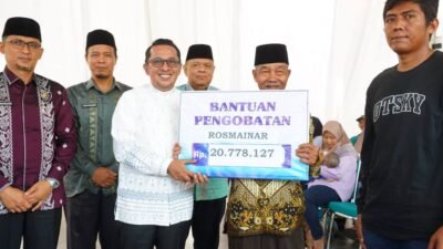 Pemkab Tanah Datar Salurkan Bansos Rp245,3 Juta untuk 47 Pasien Rumah Sakit