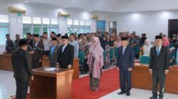 Berbasis Manajemen Talenta, Bupati Eka Putra Lantik Enam Pejabat Manajerial