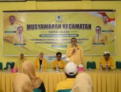 Muscam Golkar Tanjung Baru dan Lintau Buo Rampung, Anton Yondra Minta Pengurus Baru Langsung Bergerak