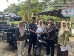 Bentor Hibah KLH Perkuat Layanan Persampahan, Dukung Program Satu Nagari Satu Bank Sampah
