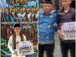 Dua Siswa SMA N 3 Batusangkar Raih Juara Lomba Alua Pasambahan LKAAM Tanah Datar