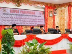 Dengarkan Pidato Presiden, Wabup Ahmad Fadly Hadiri Paripurna DPRD Tanah Datar