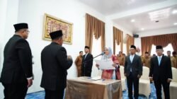 Lantik Empat Pejabat Administrator, Bupati Eka Putra Tekankan Percepatan Realisasi TKD